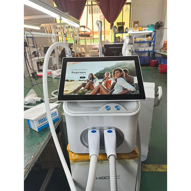 Nd Yag Laser Tattoo Removal Machine - Diode Ice Lazer 4 Dalga Boylu