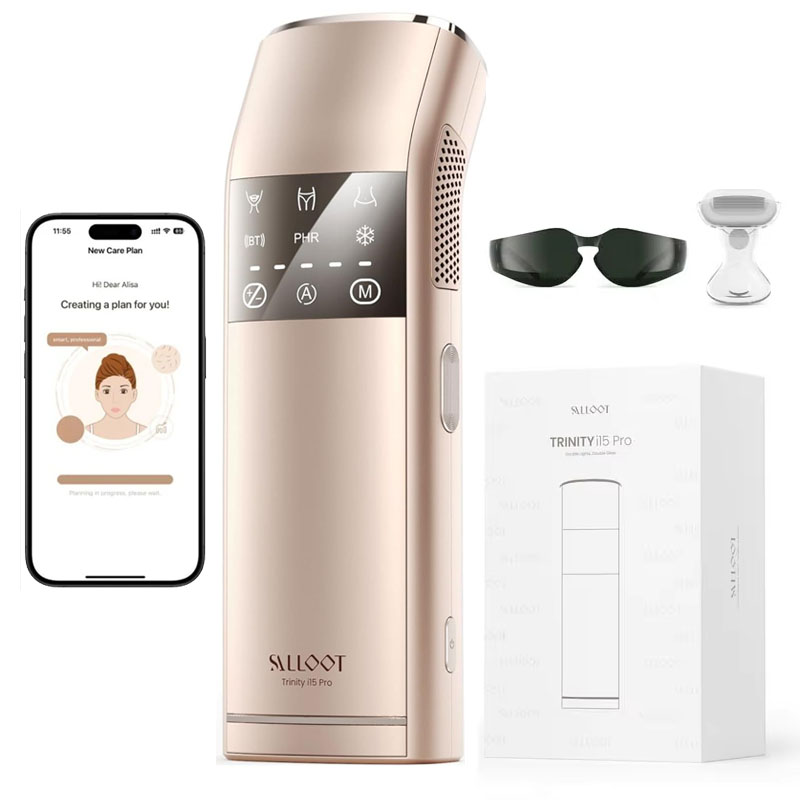 Home Ipl Hair Removal Sapphire Cooling - Trinity I15 Pro Safir Buz Soğutmalı