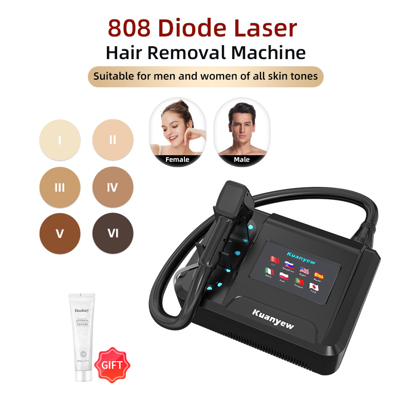 Alexandrite Laser Hair Removal Machine - Yeni Stil Taşınabilir 808 NM Dalga