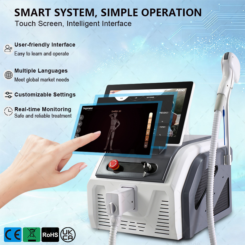 Profesyonel Soprano Diyot Laze - Alexandrite Laser Hair Removal Machine incelemesi ve fiyatı