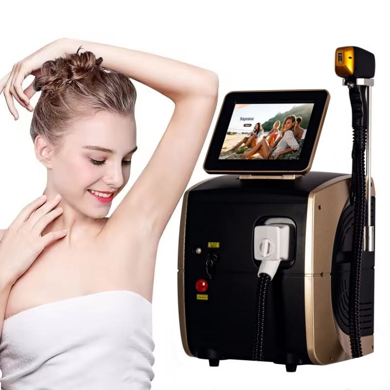 Taşınabilir 3000w 4500w Buz Pl - Diode Laser Hair Removal 808Nm 755Nm 1064Nm incelemesi ve fiyatı