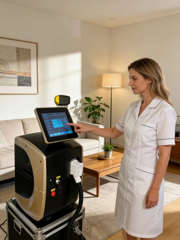 Profesyonel Diyot Lazer Epilas - Ice Titanium Diode Laser Machine incelemesi ve fiyatı