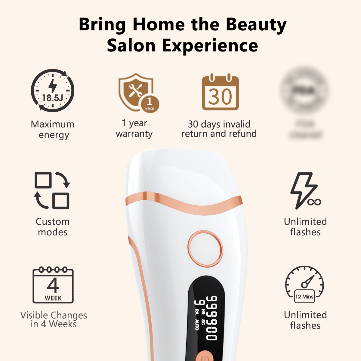 IPL Epilatör 999000   Yanıp sö - Ipl Hair Removal Handset Permanent incelemesi ve fiyatı