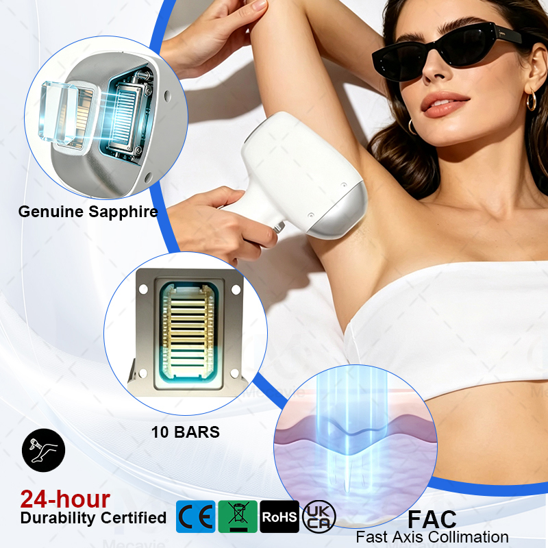 808nm Diyot Lazer Epilasyon Ci - Alexandrite Laser Hair Removal Machine incelemesi ve fiyatı