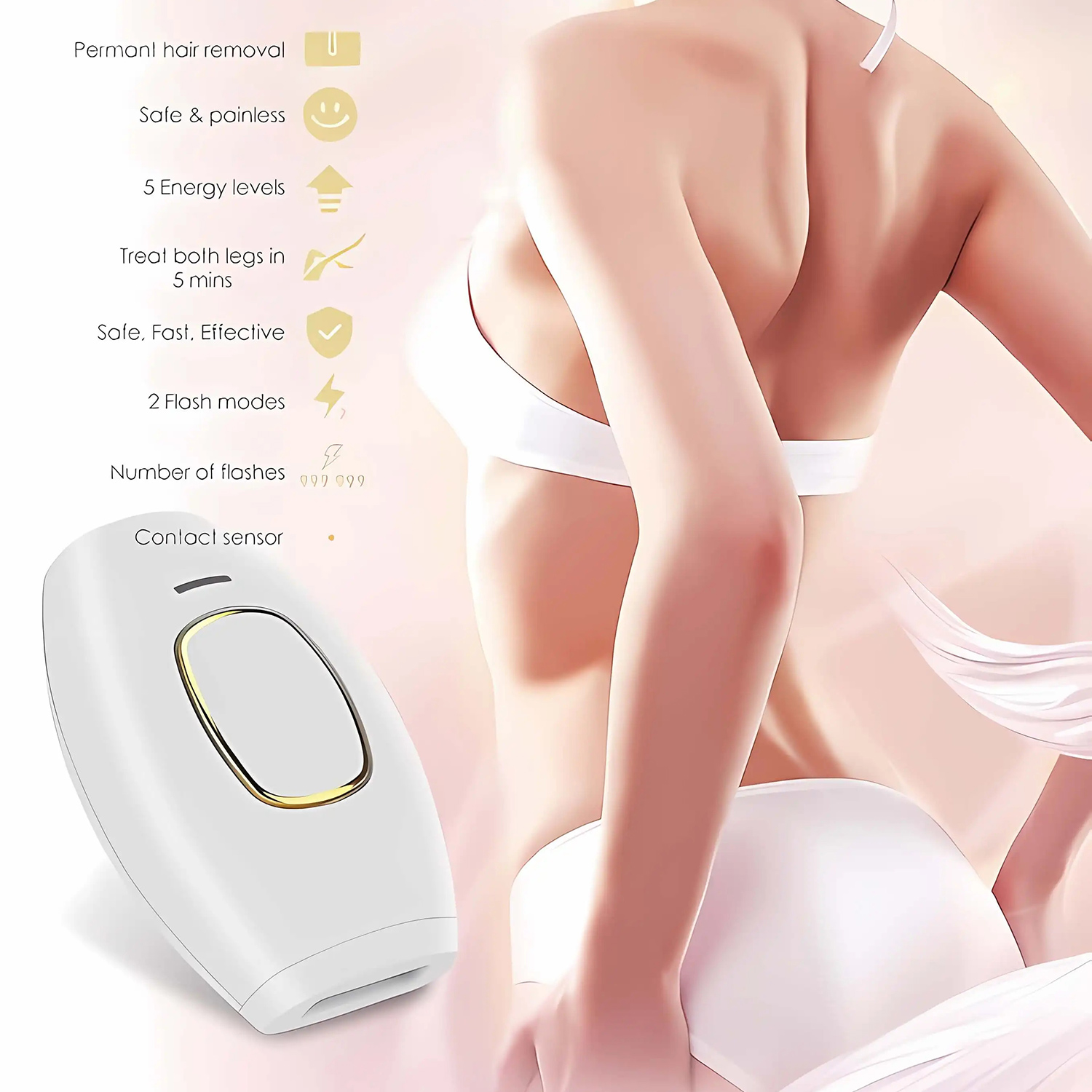 Lazer Epilatör, IPL ile Tüyler - Opt Ipl Laser Hair Removal Machine incelemesi ve fiyatı