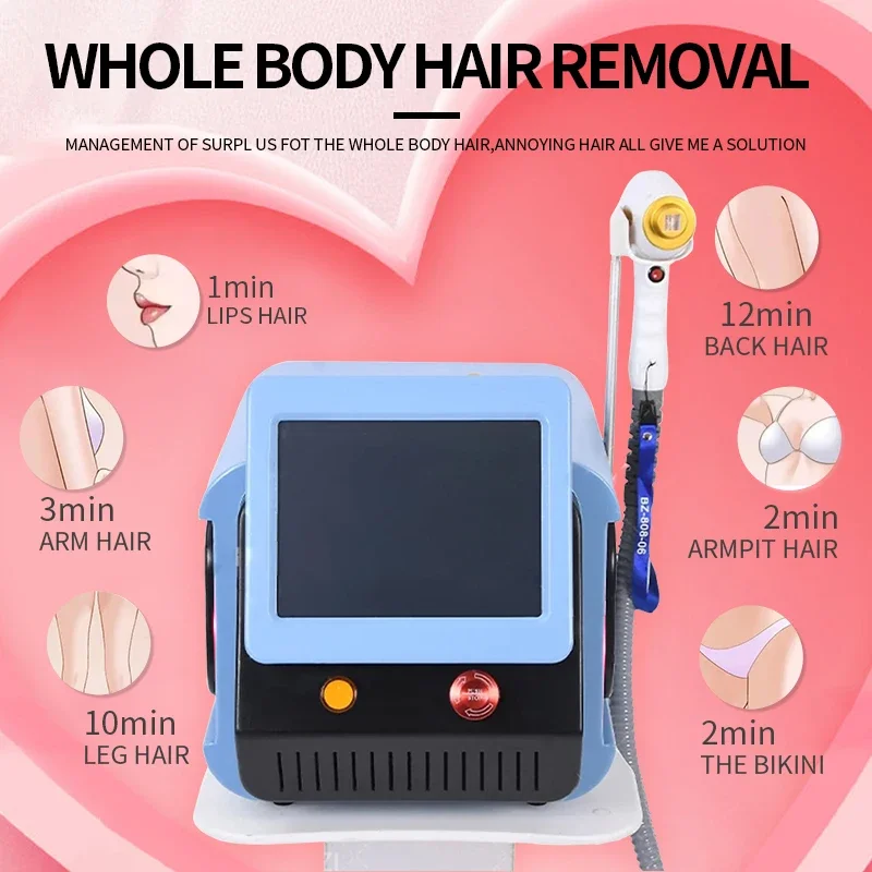Profesyonel 2026 Diyot Lazer E - Diode Laser Hair Removal 808Nm 755Nm 1064Nm incelemesi ve fiyatı